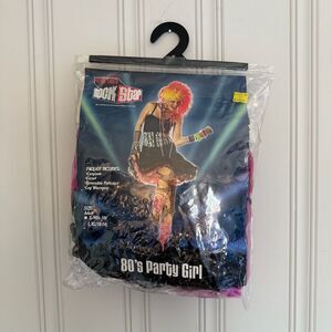 California Costumes 80's Party Girl Costume - Pink and Black